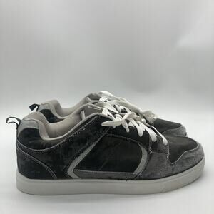 Vtg Mens Size 13 Op Gray Chunky Skateboarding Sneakers Shoes Y2k